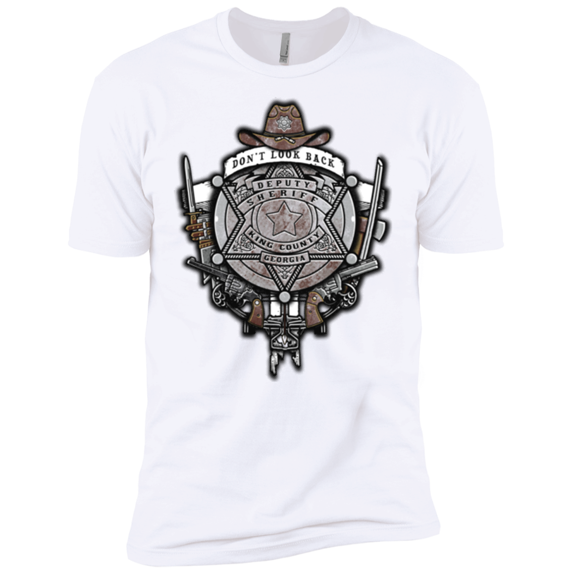 The Walking Crest Men's Premium T-Shirt