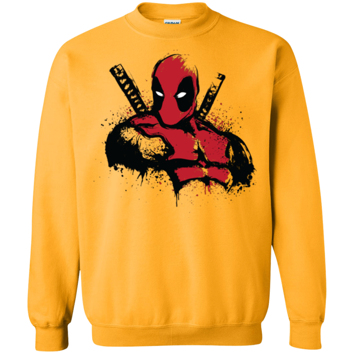 The Merc in Red Crewneck Sweatshirt