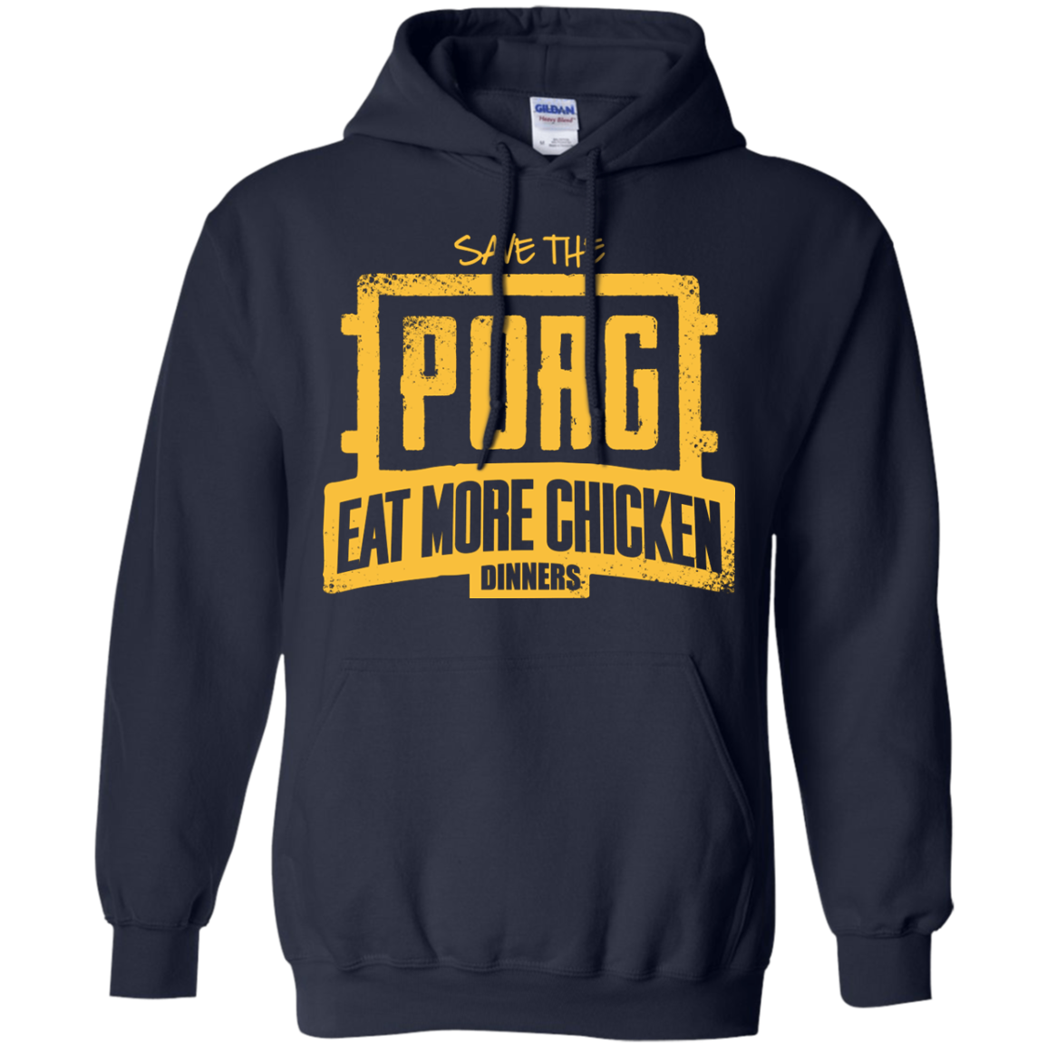 Eat More Chicken Pullover Hoodie