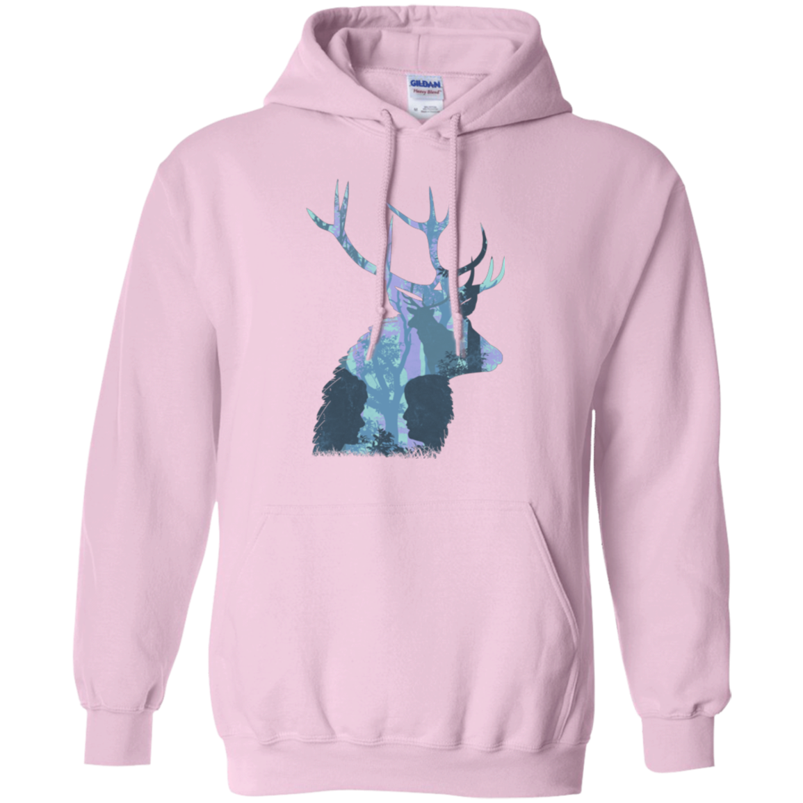 Deer Cannibal Pullover Hoodie