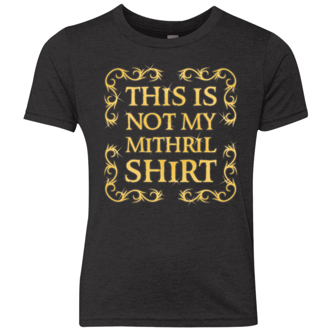 Not my shirt Youth Triblend T-Shirt