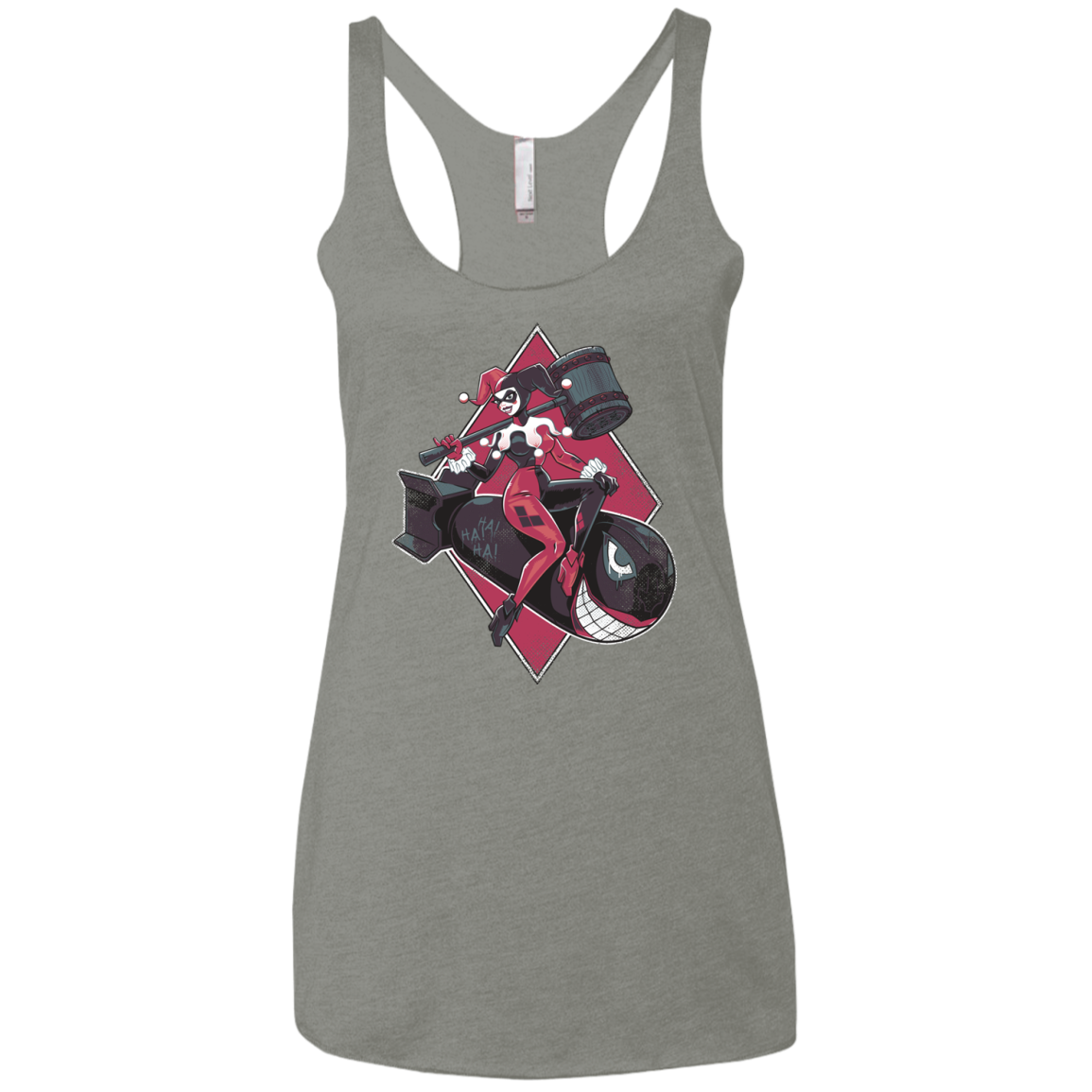 Bombs Away Women's Triblend Racerback Tank