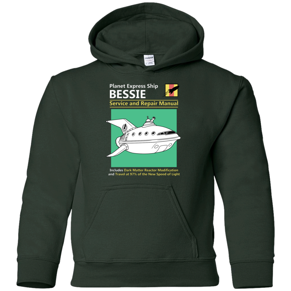 Bessie Service and Repair Manual Youth Hoodie