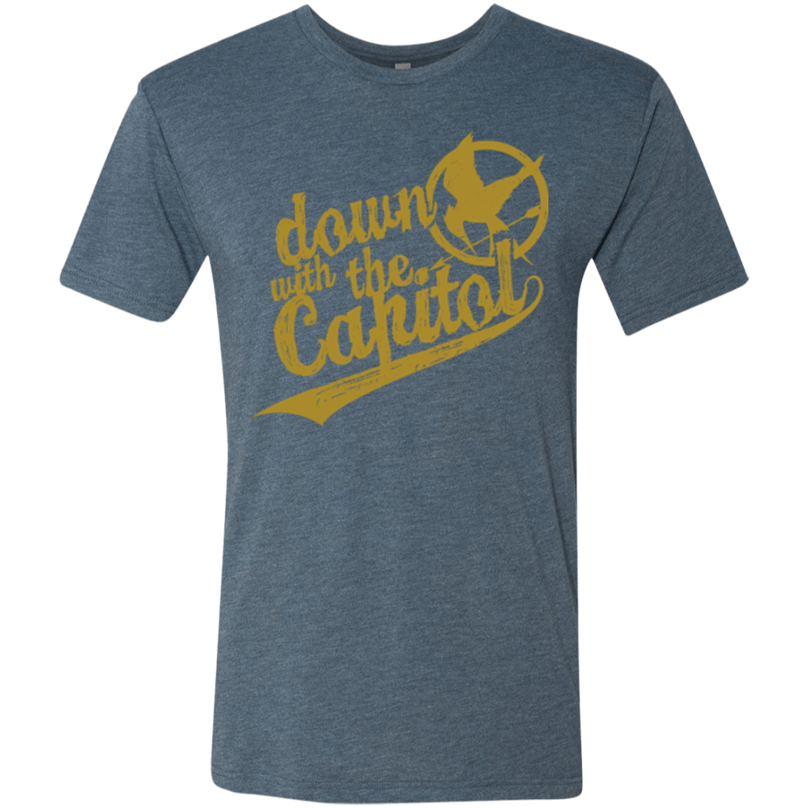 Down with the Capitol Men's Triblend T-Shirt
