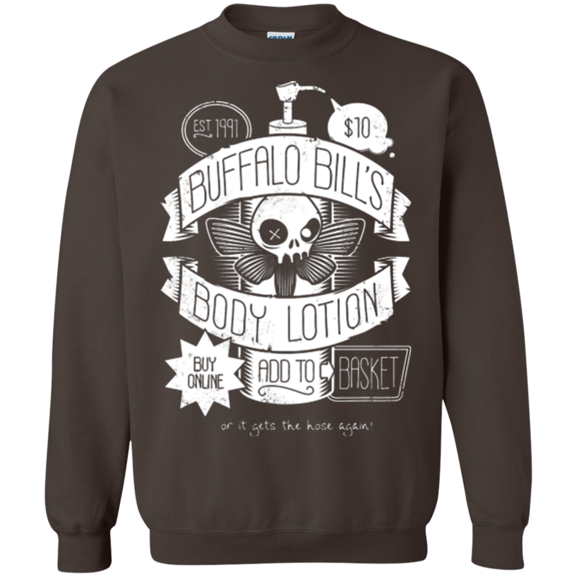 Body Lotion Crewneck Sweatshirt
