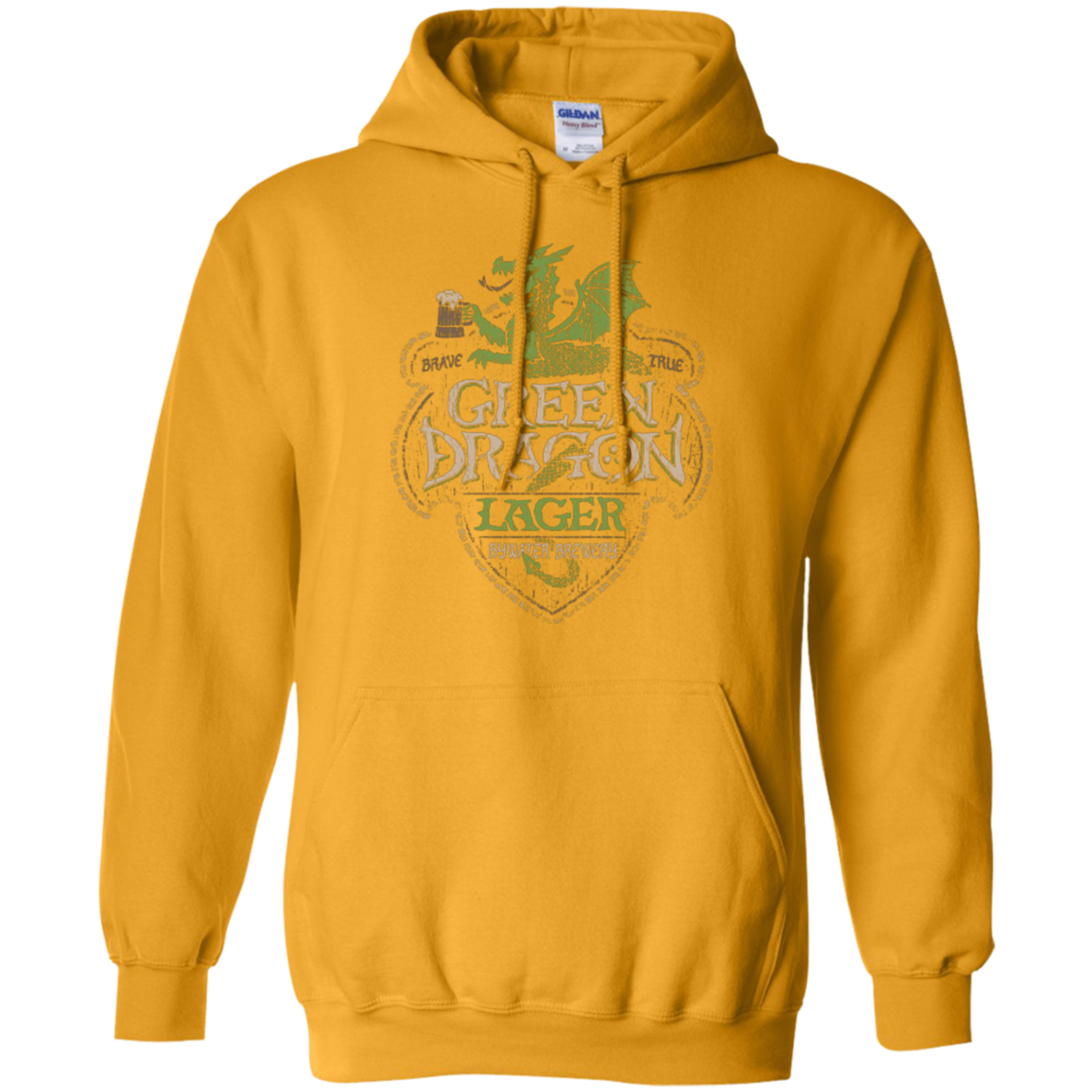 Green Dragon Pullover Hoodie