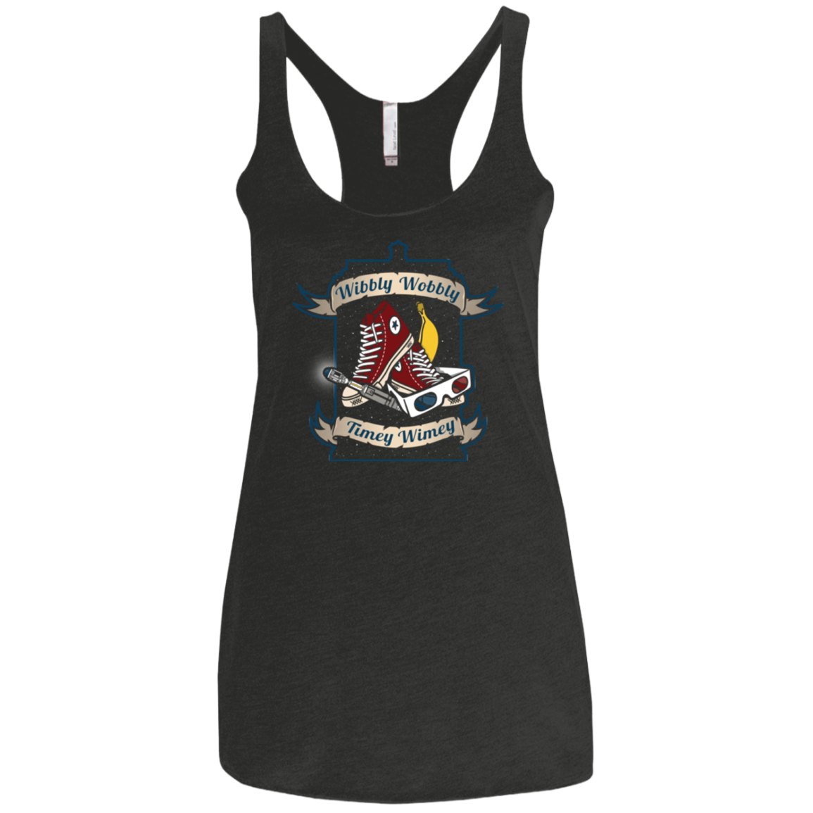 Tennant Timey Tools Women's Triblend Racerback Tank