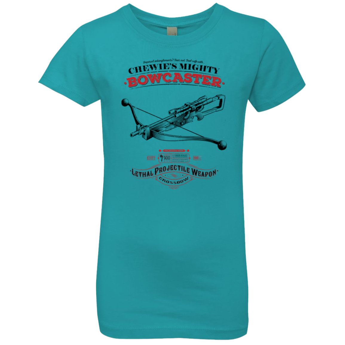 Mighty Bowcaster Girls Premium T-Shirt