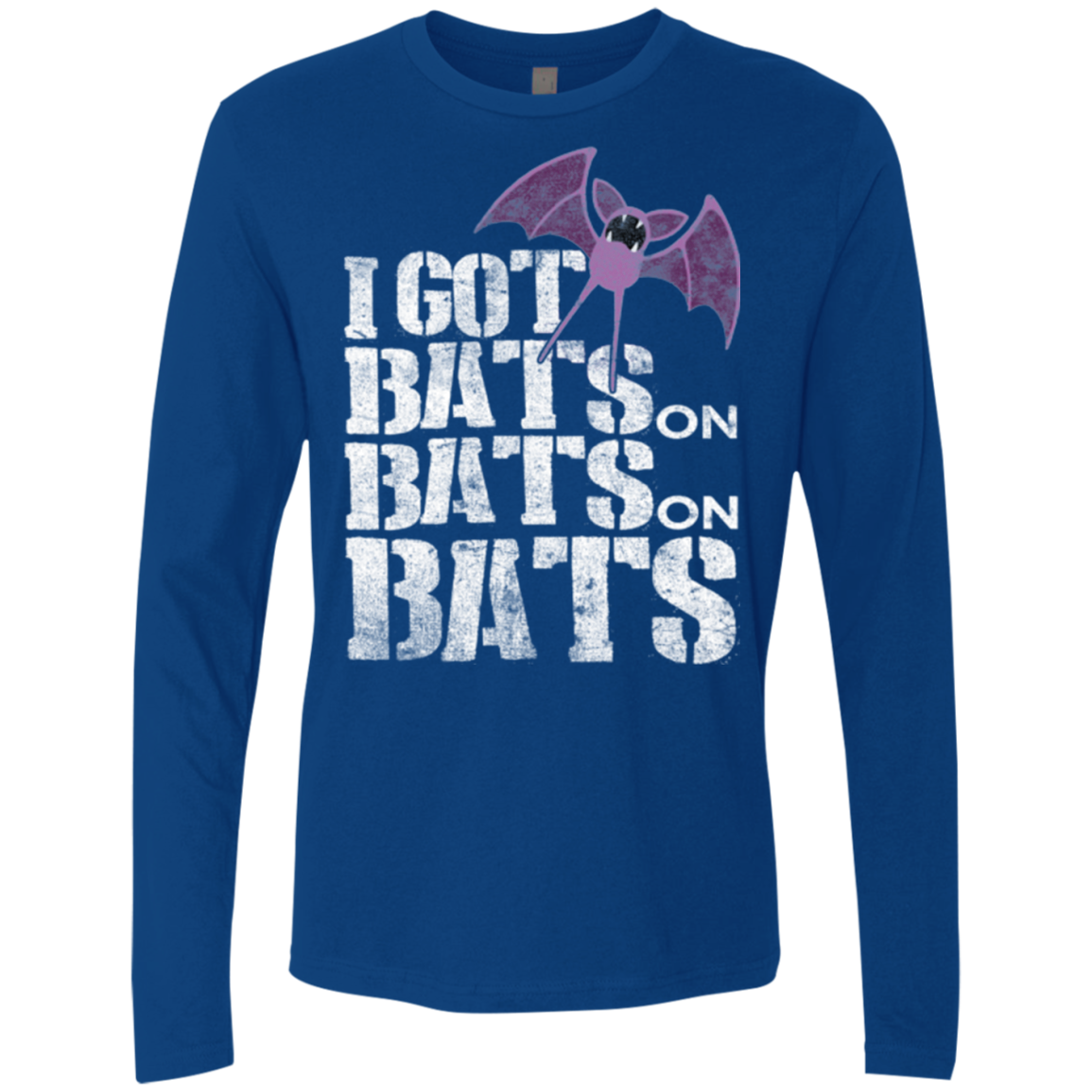 Bats on Bats on Bats Men's Premium Long Sleeve