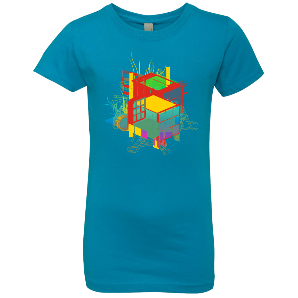 Rubik's Building Girls Premium T-Shirt