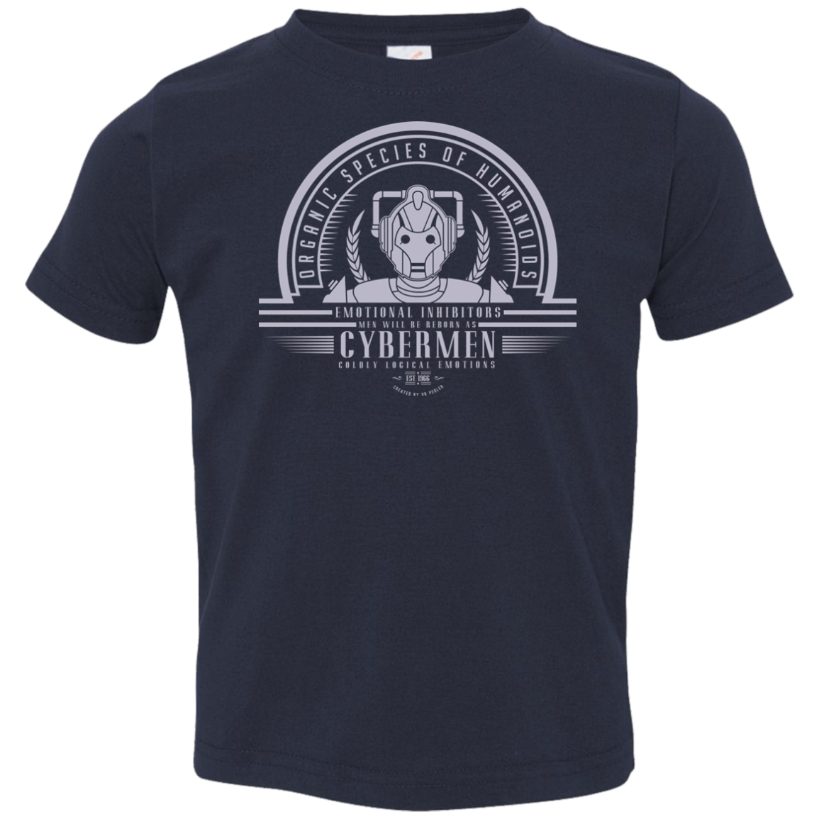 Who Villains Cybermen Toddler Premium T-Shirt