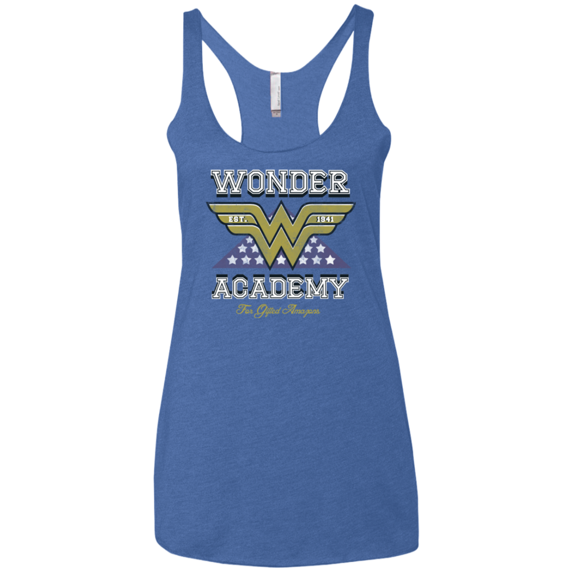 Wonder Academy Women's Triblend Racerback Tank
