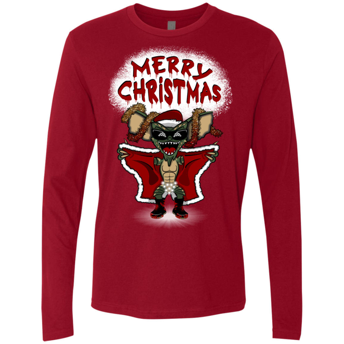 Flashing Through The Snow Men's Premium Long Sleeve