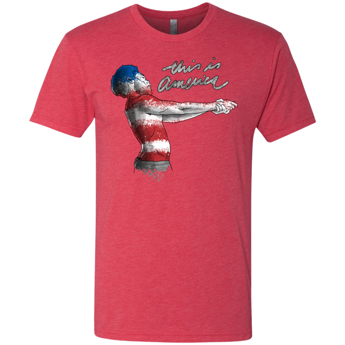 America Men's Triblend T-Shirt