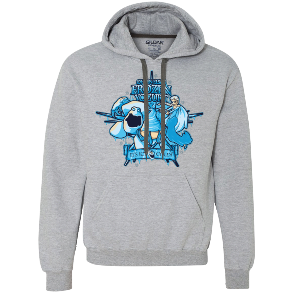 FROZEN YOGURT Premium Fleece Hoodie