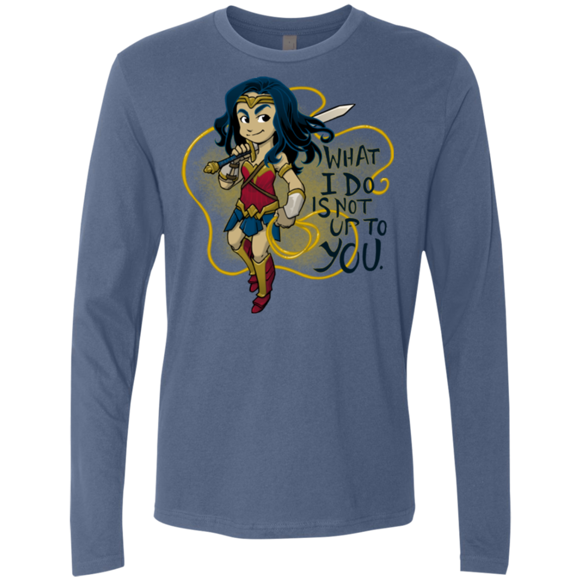 WW Text Men's Premium Long Sleeve