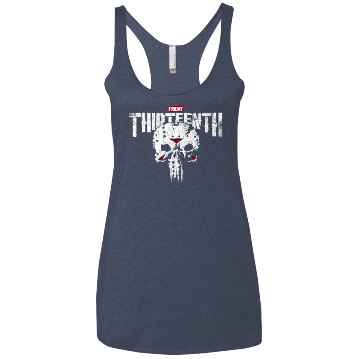 Punish The Campers Women's Triblend Racerback Tank