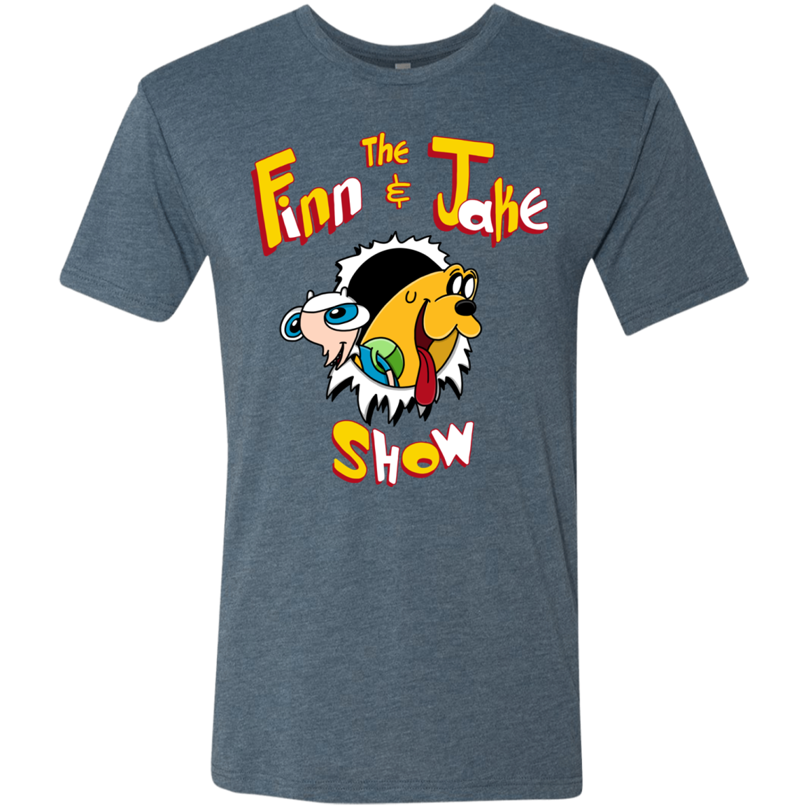 The Finn and Jake Show Men's Triblend T-Shirt