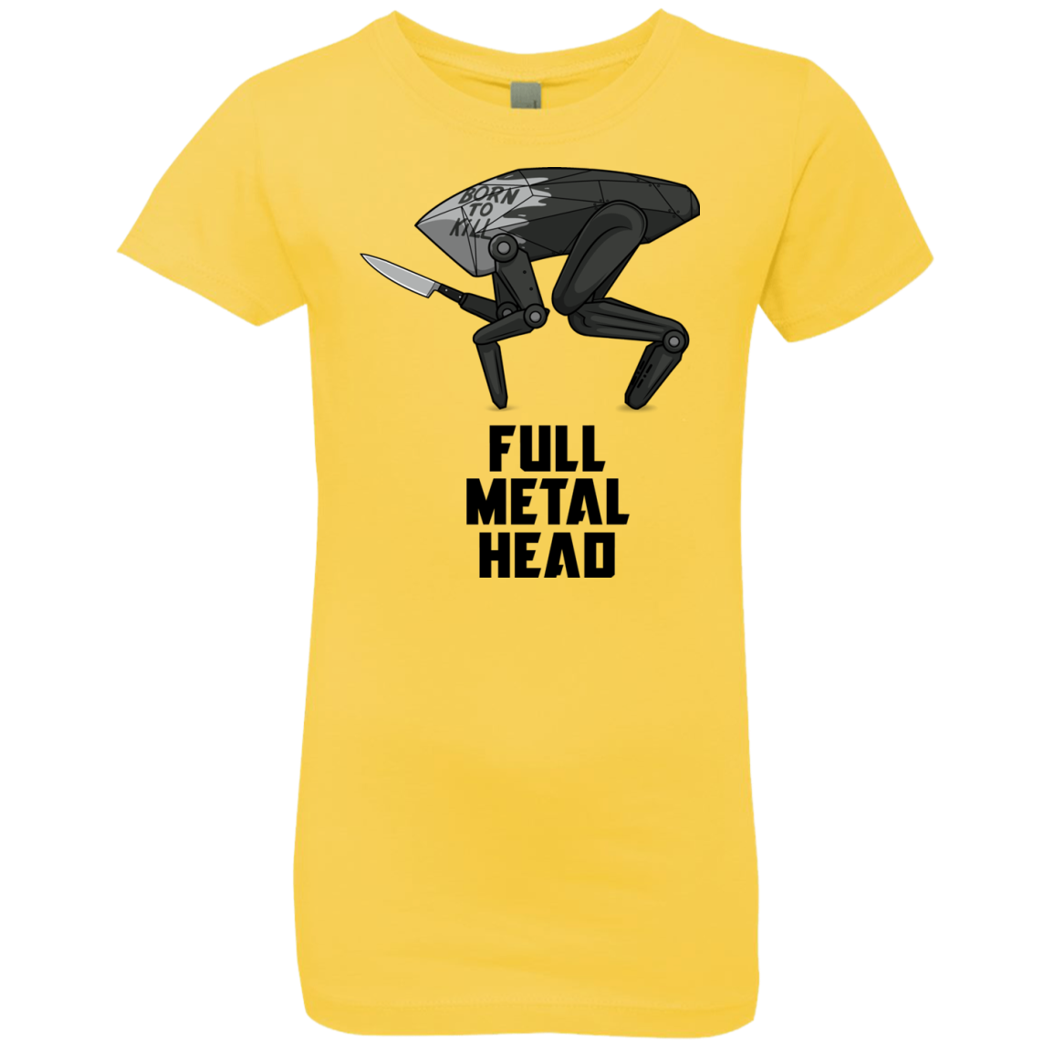 Full Metal Head Girls Premium T-Shirt