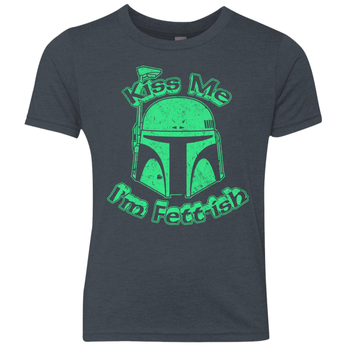 Kiss Me Im Fettish Youth Triblend T-Shirt