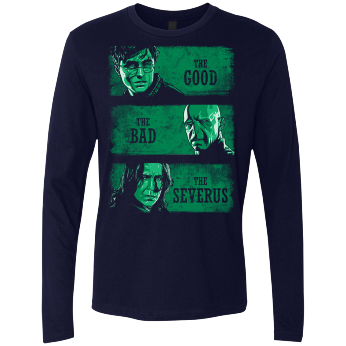 The Good the Bad and the Severus Men's Premium Long Sleeve