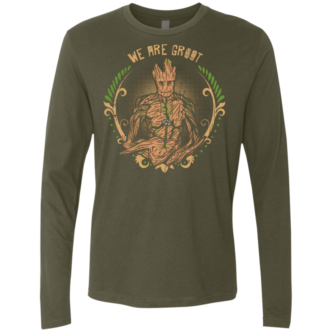 We are Groot Men's Premium Long Sleeve