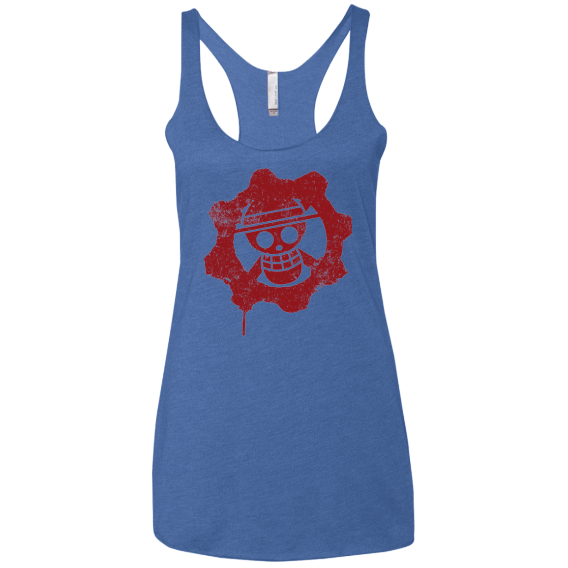 Pirates of War Women's Triblend Racerback Tank