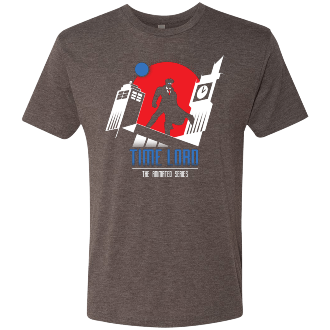 Time Lord Animated Series Men's Triblend T-Shirt