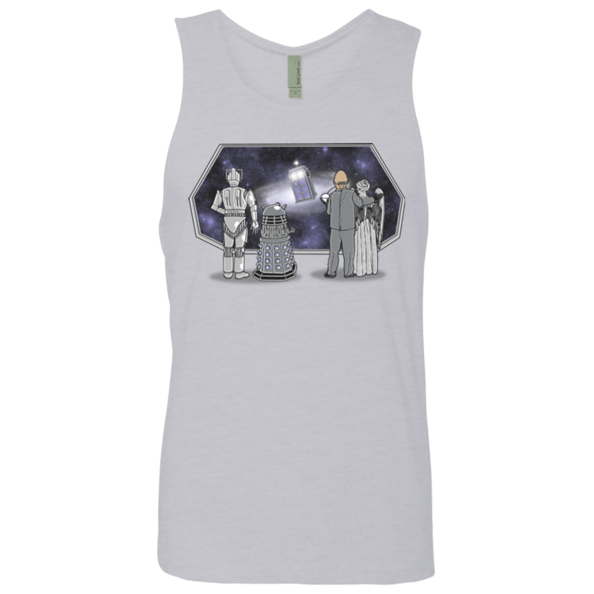 Doctor strikes back Men's Premium Tank Top