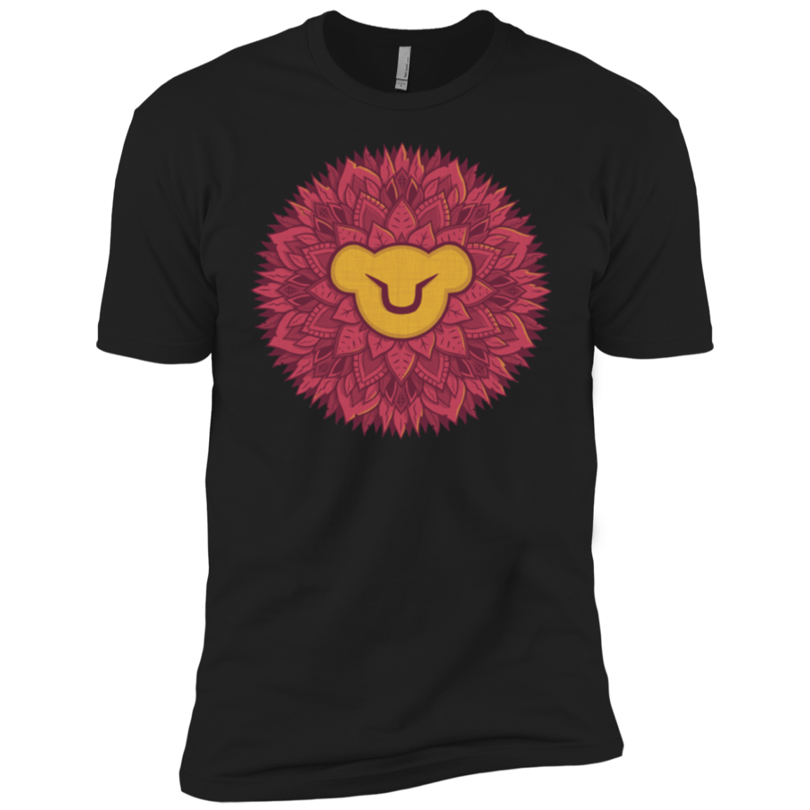 Leaf Mane Mandala Boys Premium T-Shirt