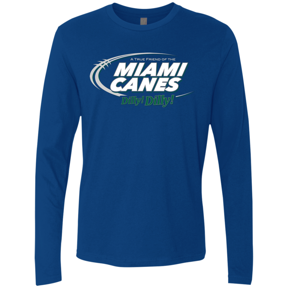 Miami Dilly Dilly Men's Premium Long Sleeve