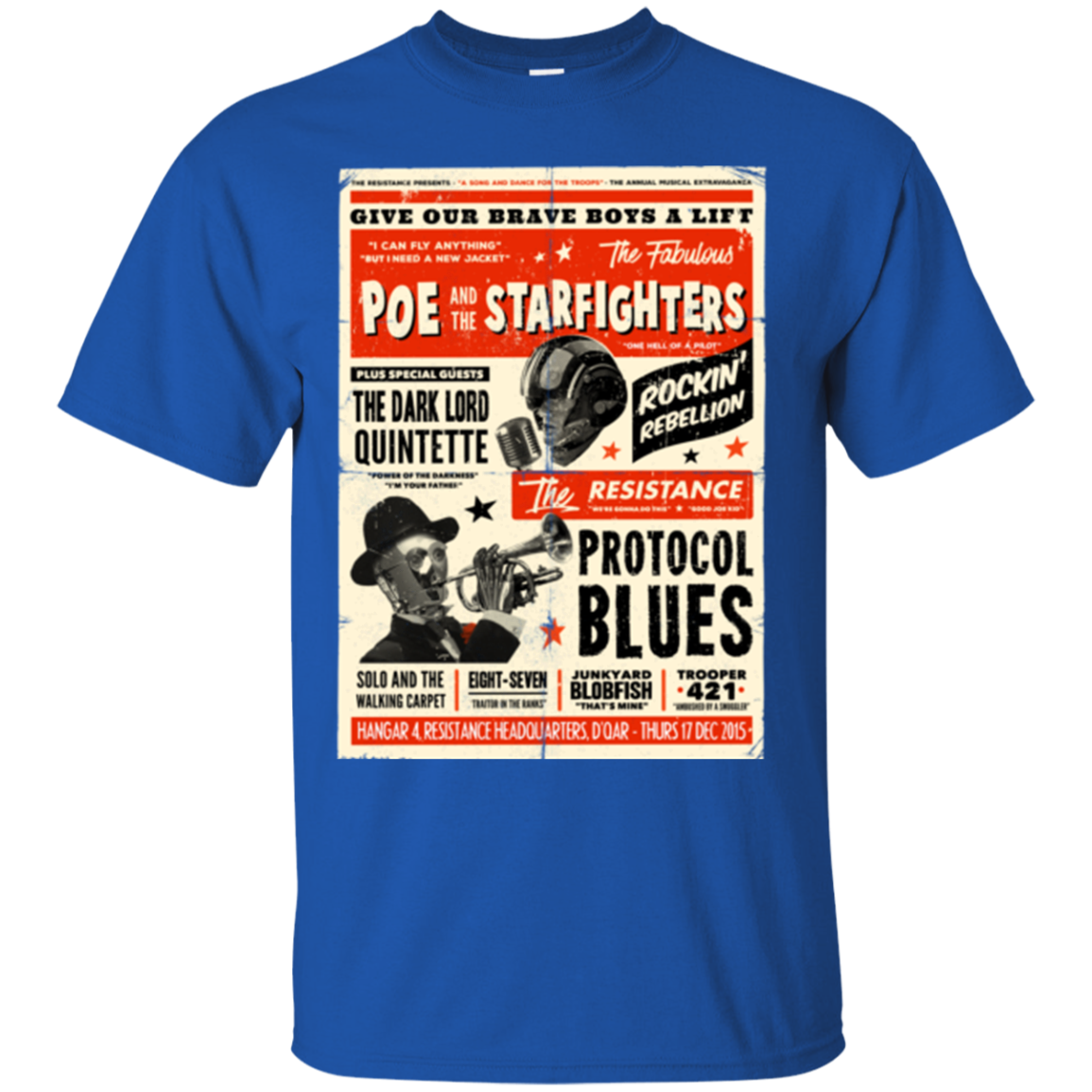 Poe and The Starfighters T-Shirt