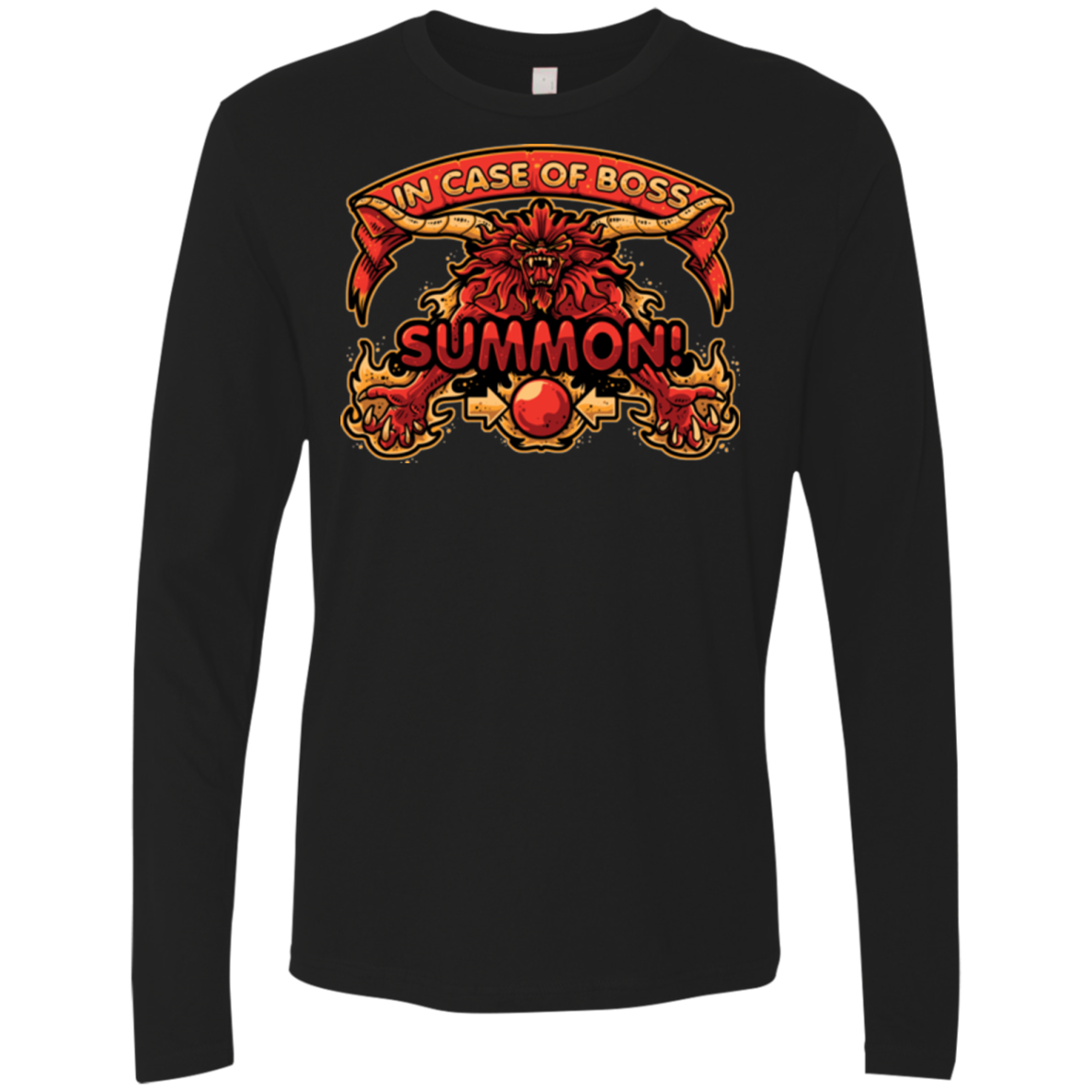 SUMMON Men's Premium Long Sleeve