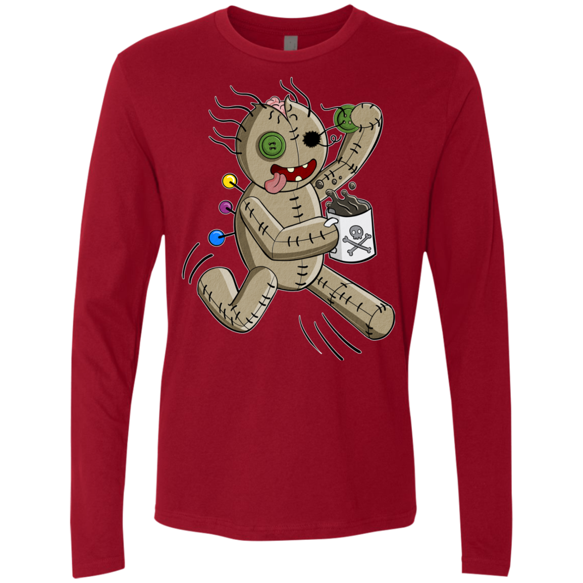 Voodoo Coffee Runner Men's Premium Long Sleeve