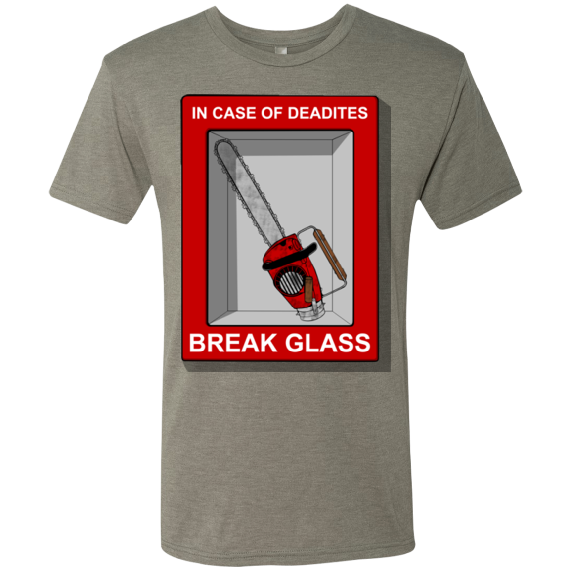 Break Glass Men's Triblend T-Shirt