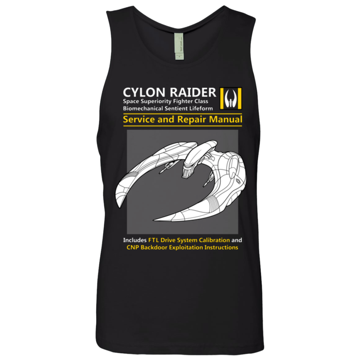 CYLON RAIDER SERVICE & REPAIR MANUAL Men's Premium Tank Top