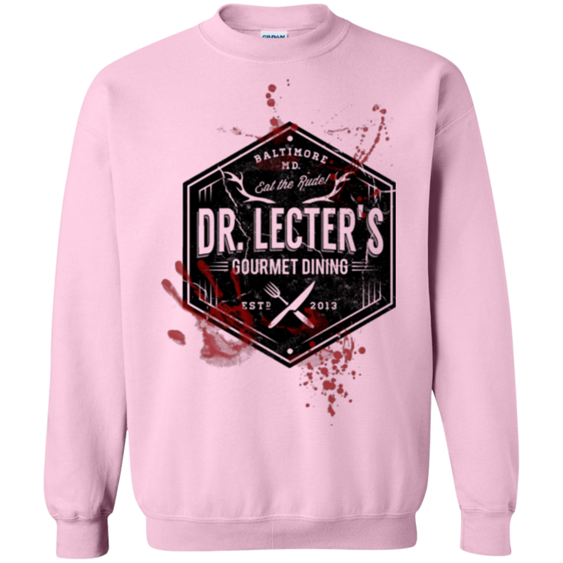 Dr. Lecter's Gourmet Dining Crewneck Sweatshirt