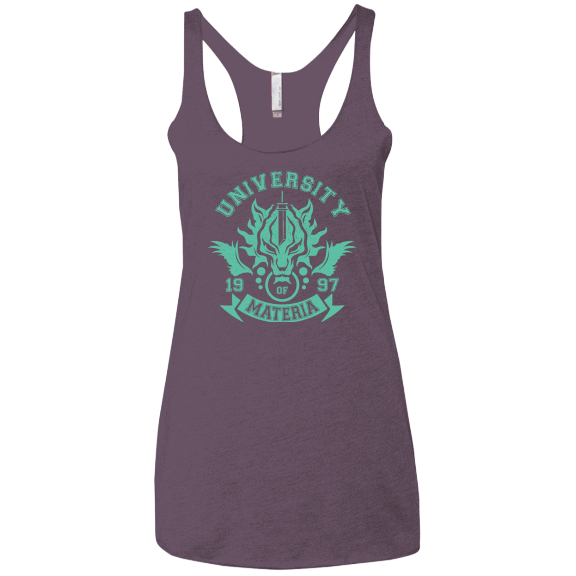 University of Materia Women's Triblend Racerback Tank