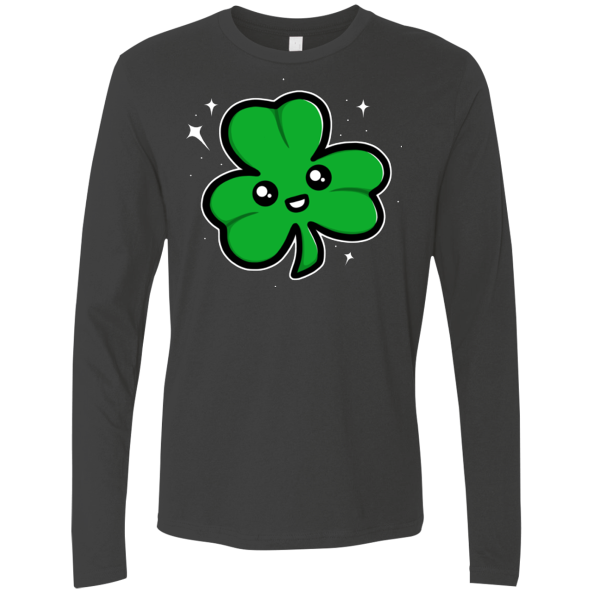 Super Cute Shamrock Men's Premium Long Sleeve