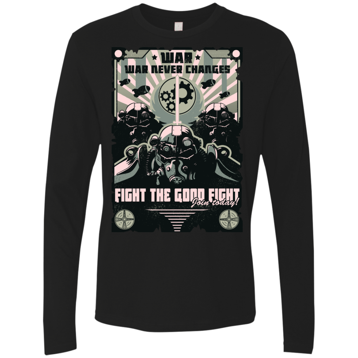 War Never Changes Men's Premium Long Sleeve
