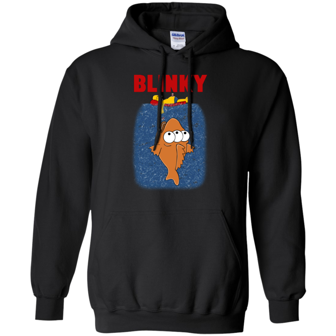 Blinky Jaws Pullover Hoodie