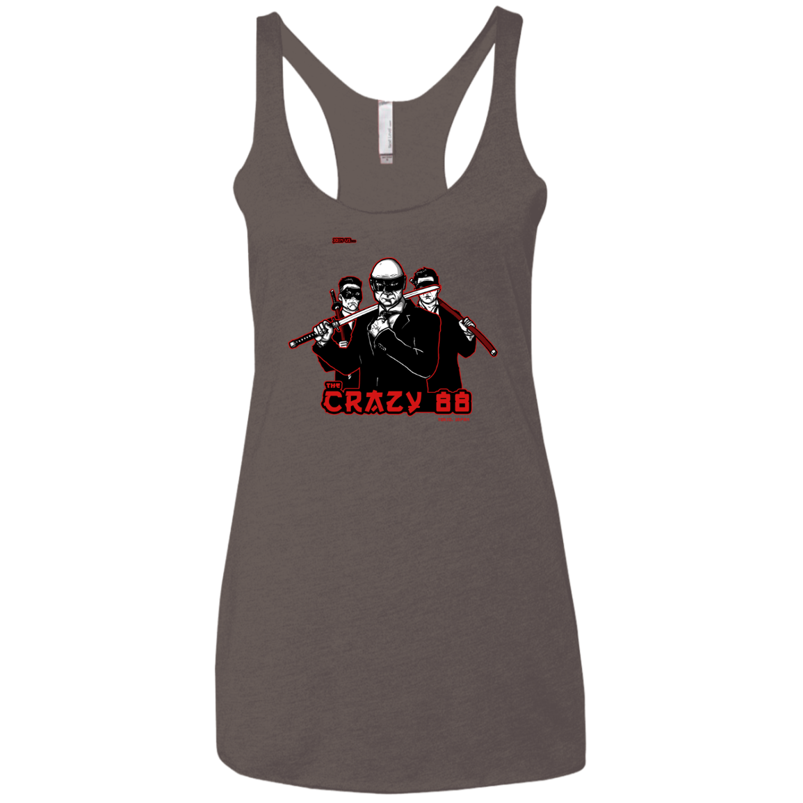 Join The Gang Women's Triblend Racerback Tank