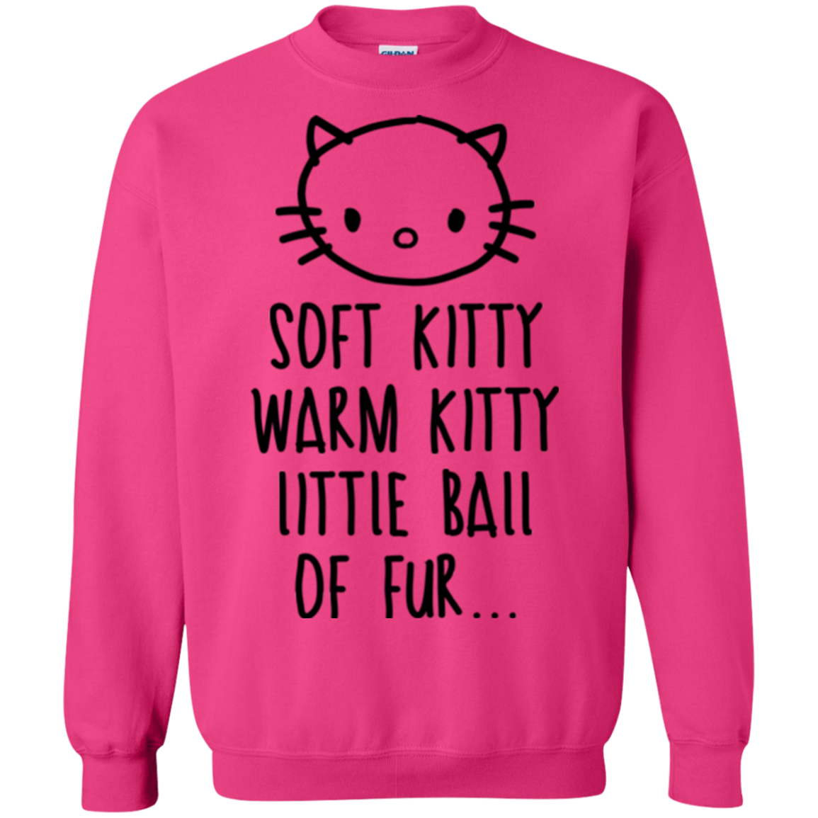 Weird Kitty Crewneck Sweatshirt