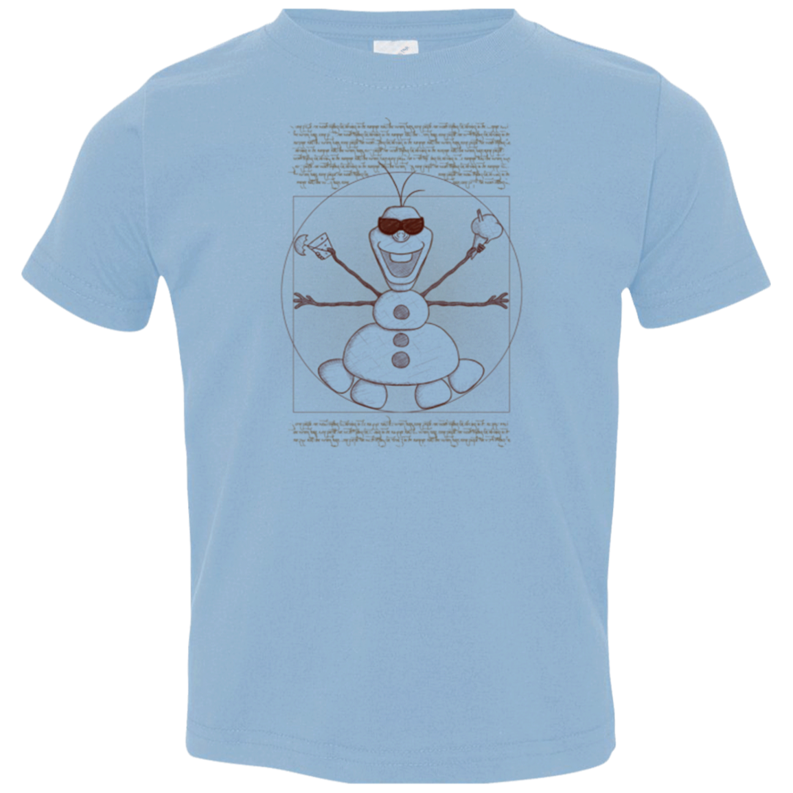 Vitruvian Summer Toddler Premium T-Shirt