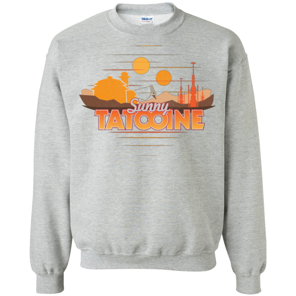 Sunny Tatooine Crewneck Sweatshirt
