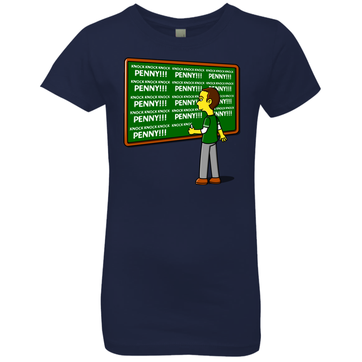 Blackboard Theory Girls Premium T-Shirt