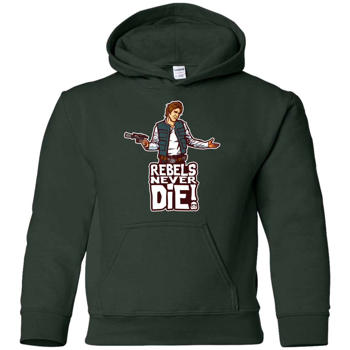 Rebels Never Die Youth Hoodie