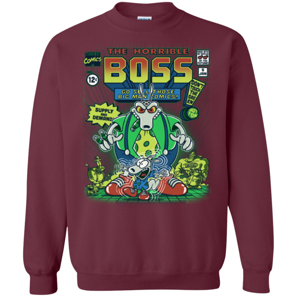The Horrible Boss Crewneck Sweatshirt