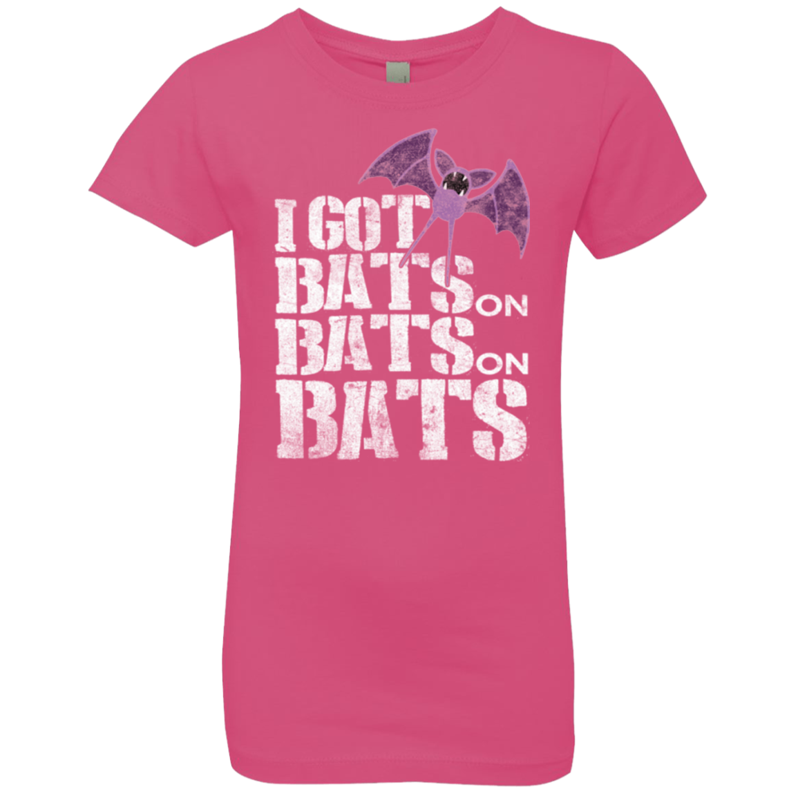 Bats on Bats on Bats Girls Premium T-Shirt
