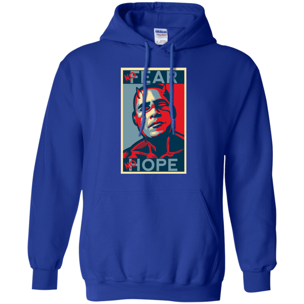 A man with no fear Pullover Hoodie